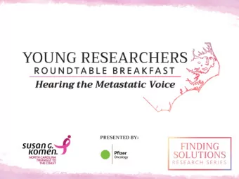 Program will be Broadcast on  FaceBook Live!  Carey K. Anders, MD  @KomenNCtriangletothecoast