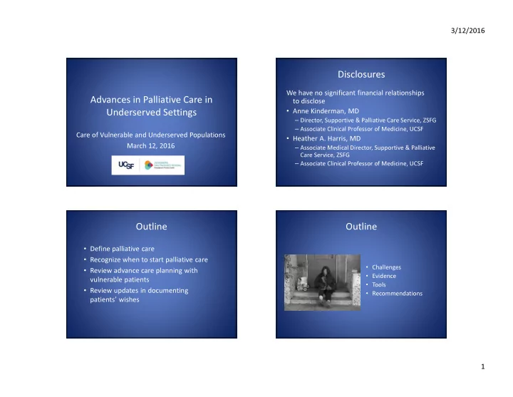 disclosures