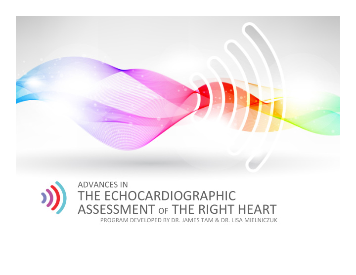the echocardiographic assessment of the right heart