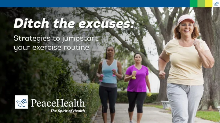 ditch the excuses