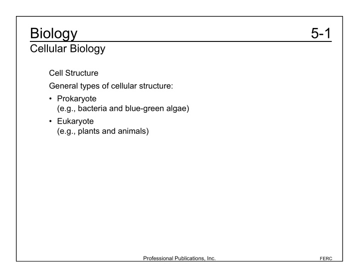 biology 5 1