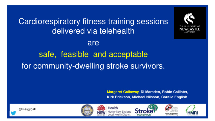 cardiorespiratory fitness training sessions