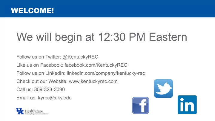 we will begin at 12 30 pm eastern