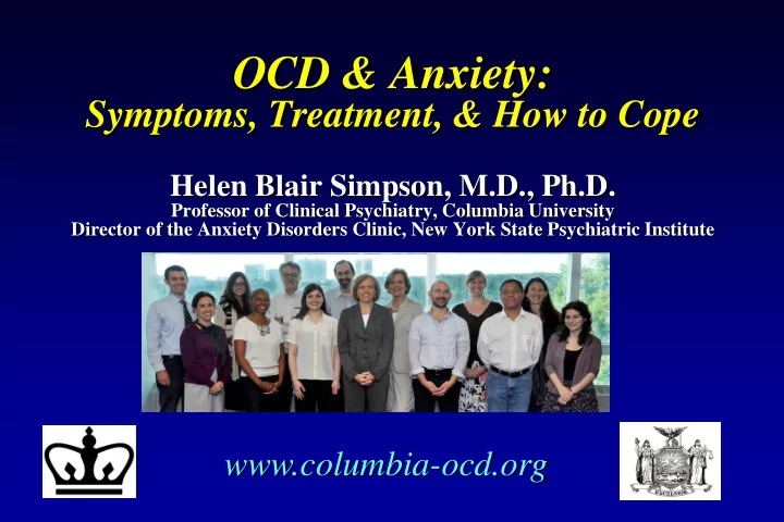 ocd anxiety
