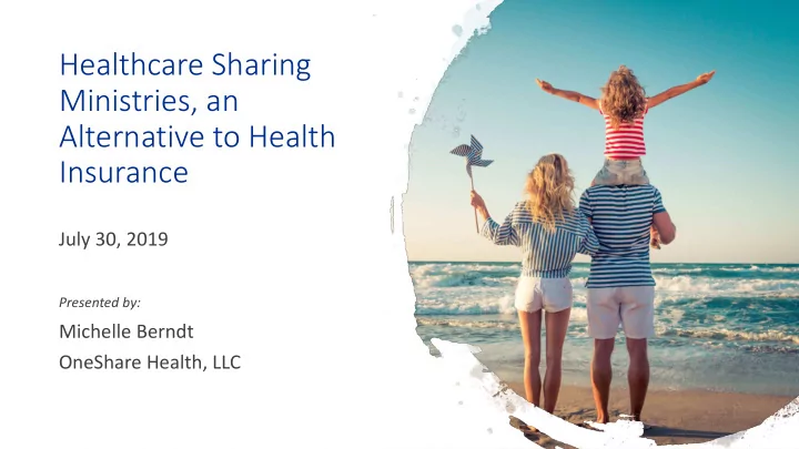 healthcare sharing ministries an alternative to health
