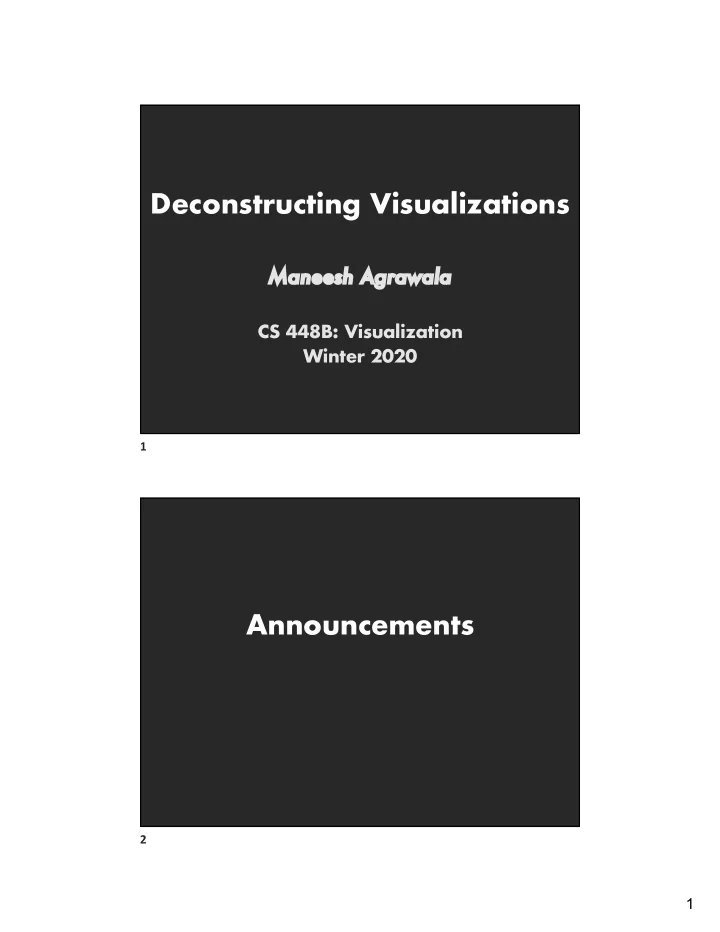 deconstructing visualizations