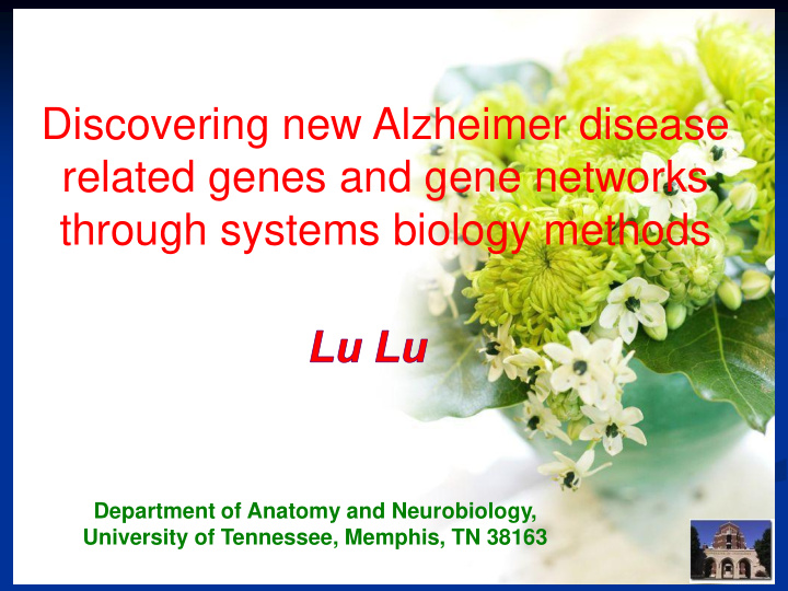 discovering new alzheimer disease related genes and gene