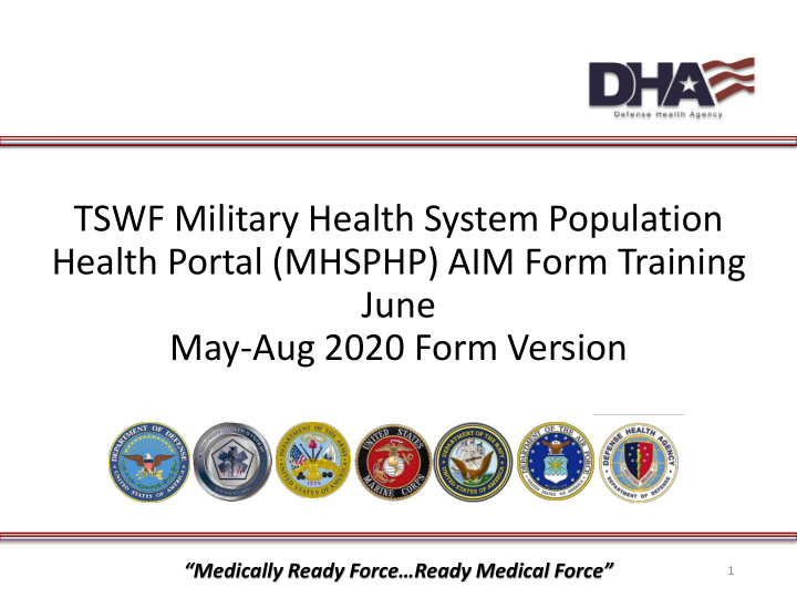 tswf military health system population