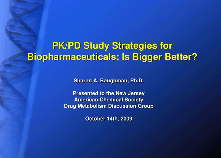 pk pd study strategies for pk pd study strategies for