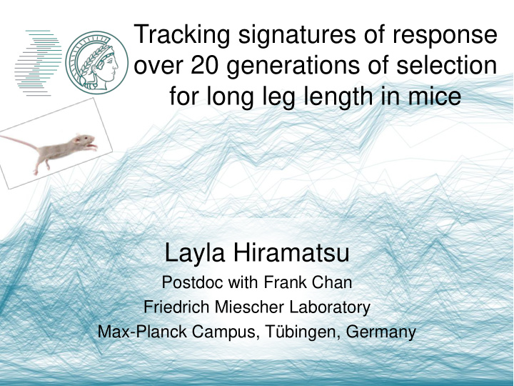 tracking signatures of response