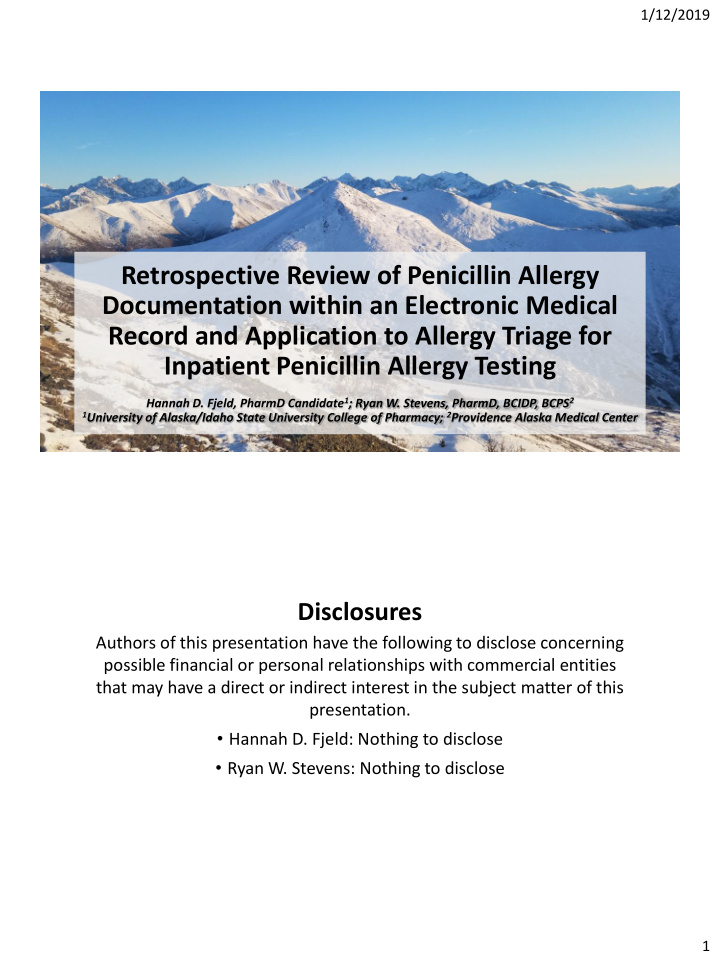 record and application to allergy triage for