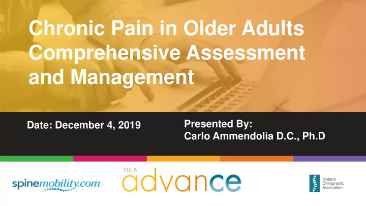 comprehensive assessment