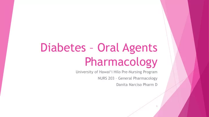 pharmacology