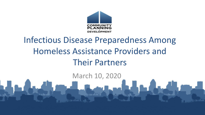 infectious disease preparedness among