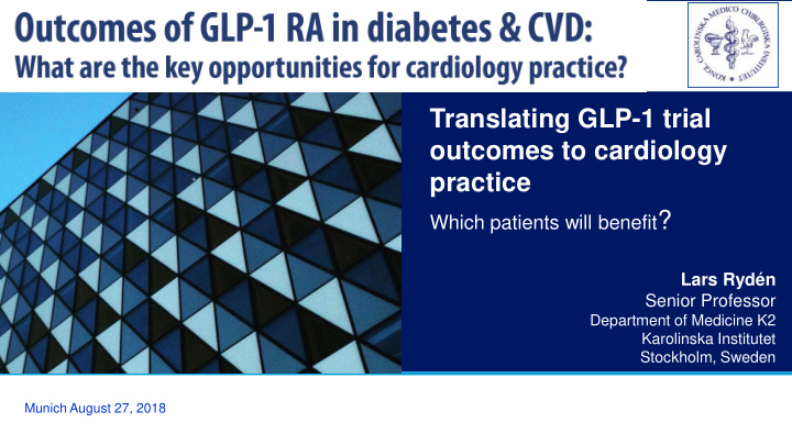 translating glp 1 trial outcomes to cardiology practice