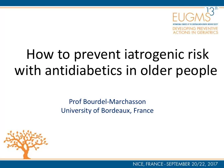 how to prevent iatrogenic risk