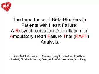The Importance of Beta-Blockers in  Patients with Heart Failure:  A
