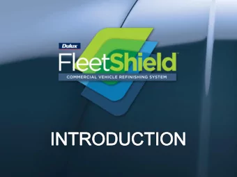FleetShield is a new exciting product from Dulux catering for  commercial vehicle (CV) refinishing.