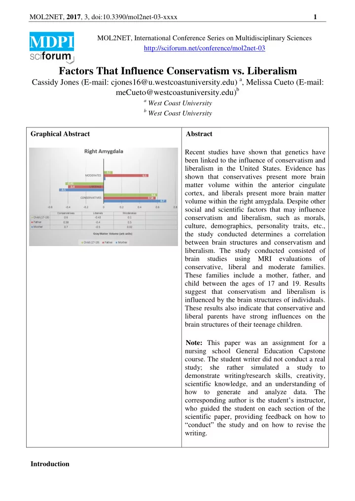 mol2net 2017 3 doi 10 3390 mol2net 03 xxxx 2 literature