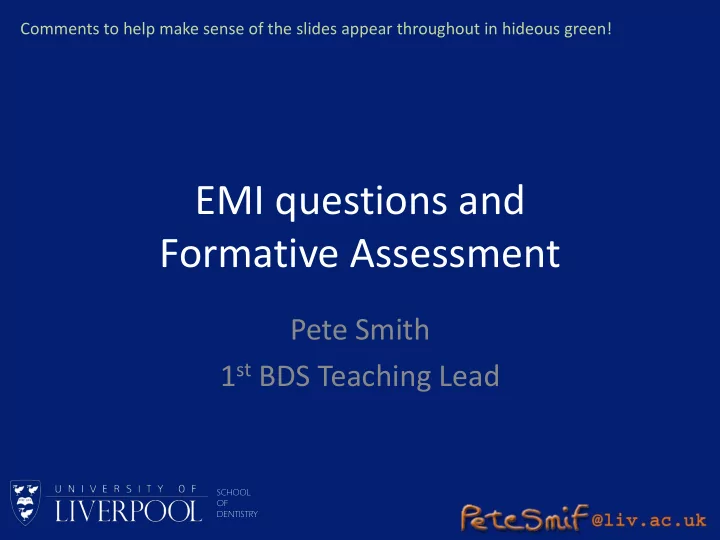 formative assessment
