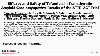 Efficacy and Safety of Tafamidis in Transthyretin  Amyloid Cardiomyopathy: Results of the ATTR-ACT