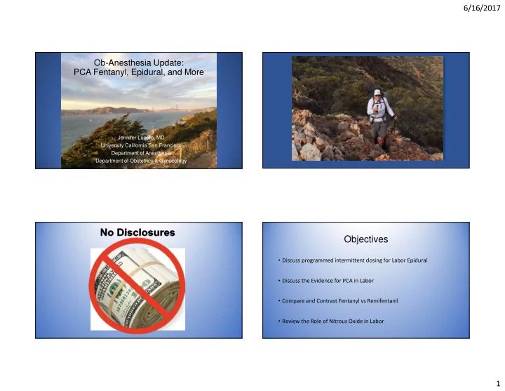 objectives