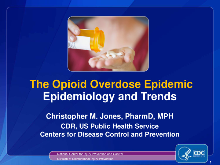 the opioid overdose epidemic epidemiology and trends