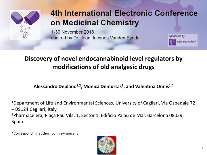 discovery of novel endocannabinoid level regulators by