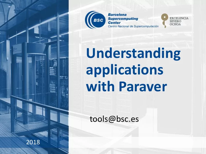 understanding applications