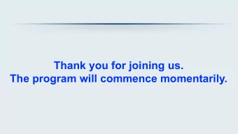 Thank you for joining us.  The program will commence momentarily.  Meet The Professors  Nurse and