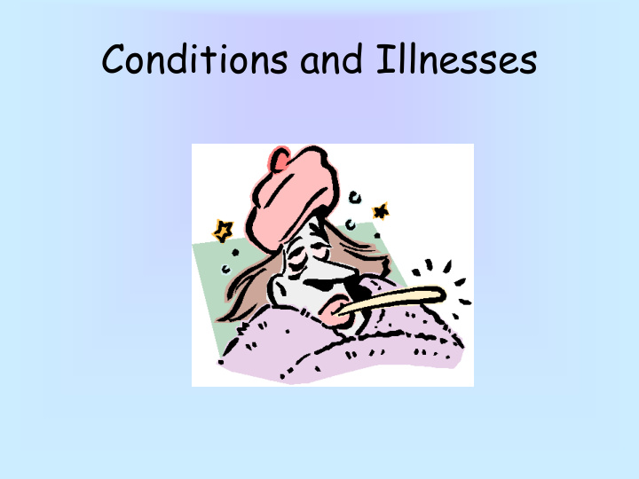 conditions and illnesses asthma