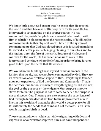 We  know  little  about  God  except  that  He  exists,  that  He