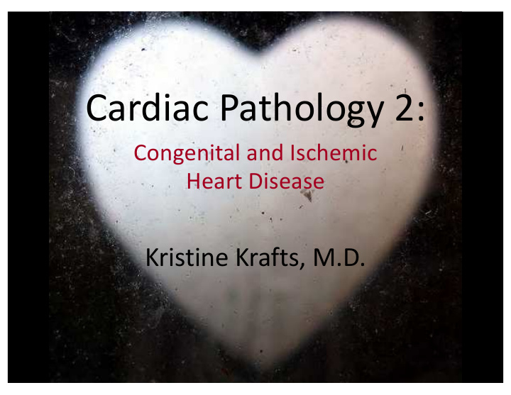cardiac pathology 2