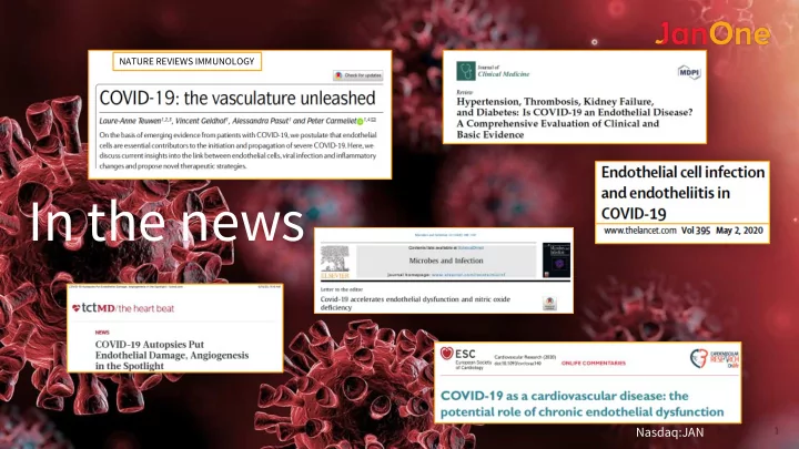 in the news