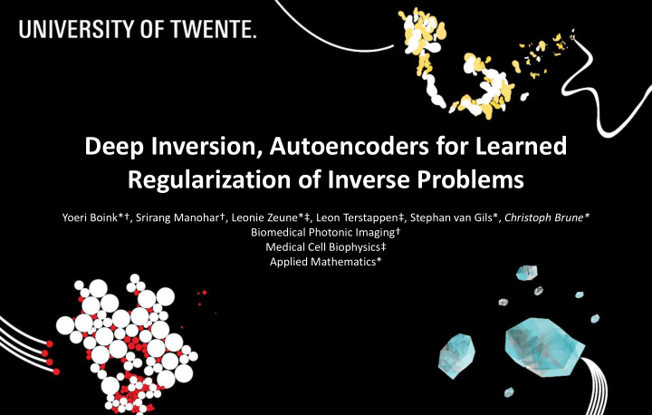 regularization of inverse problems