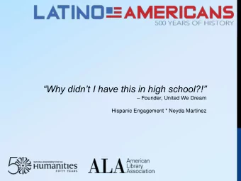 Why didnt I have this in high school?!  Founder, United We Dream  Hispanic Engagement *