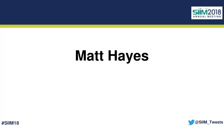 matt hayes