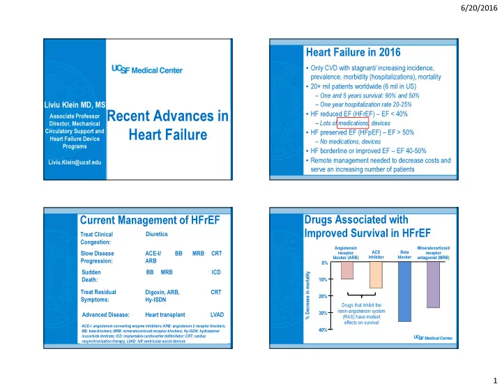 recent advances in