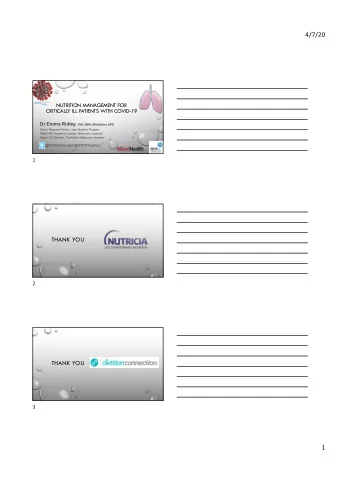 4/7/20  This Photo by Unknown Author is  NUTRITION MANAGEMENT FOR  licensed under CC BY-SA