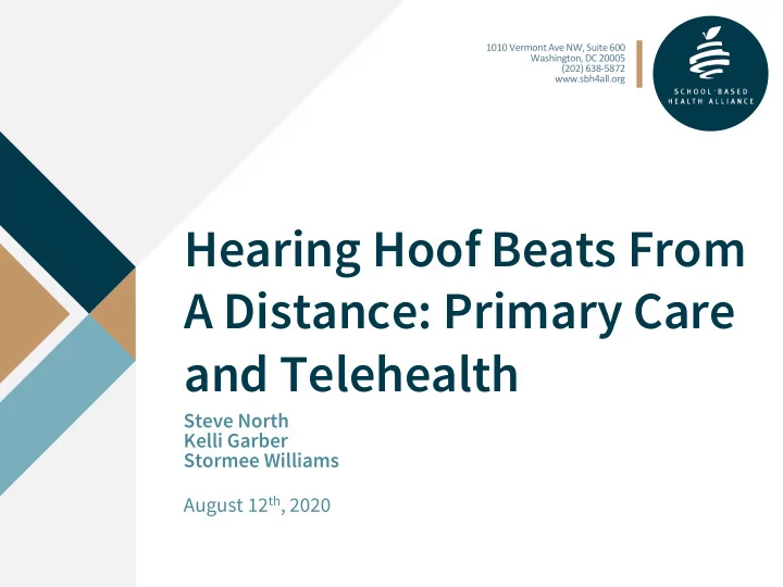 a distance primary care
