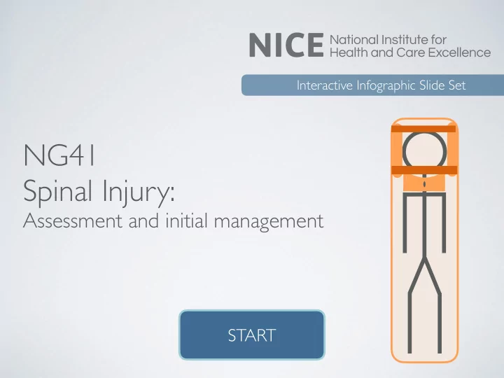 ng41 spinal injury