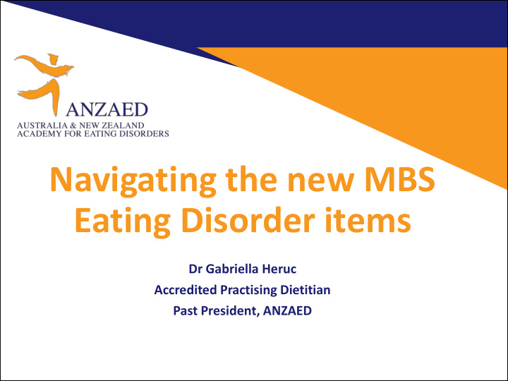 navigating the new mbs eating disorder items