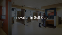 innovation in self care s opat intro speakers