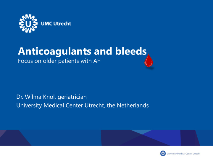 anticoagulants and bleeds