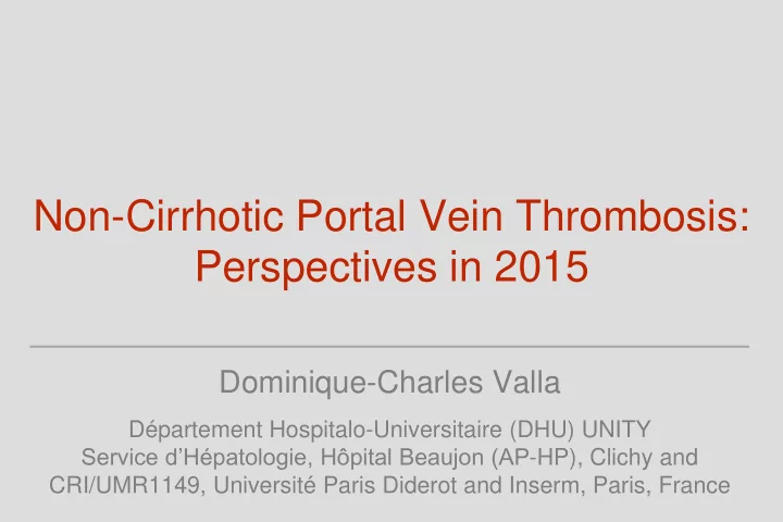 perspectives in 2015