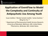 application of eventflow to model the complexity and