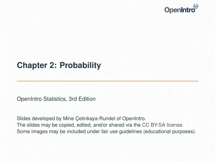 chapter 2 probability