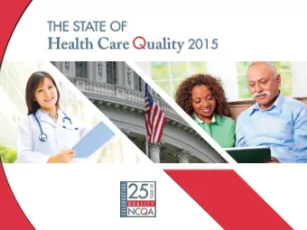 Big anniversary, broader focus  Medicare Star measures  Statistically significant  3-5 year