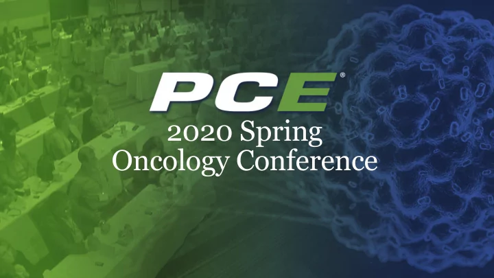 oncology conference