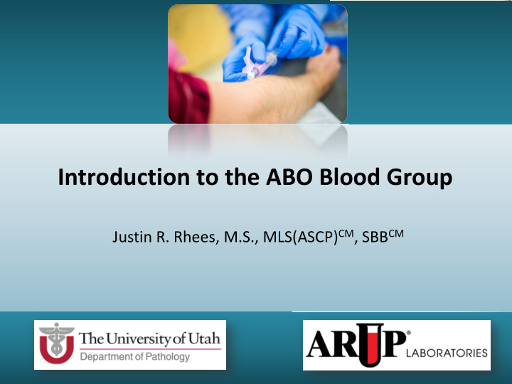 introduction to the abo blood group